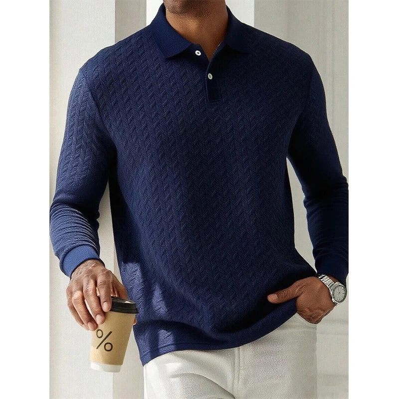 Lewis – Men’s Long-Sleeve Polo Shirt
